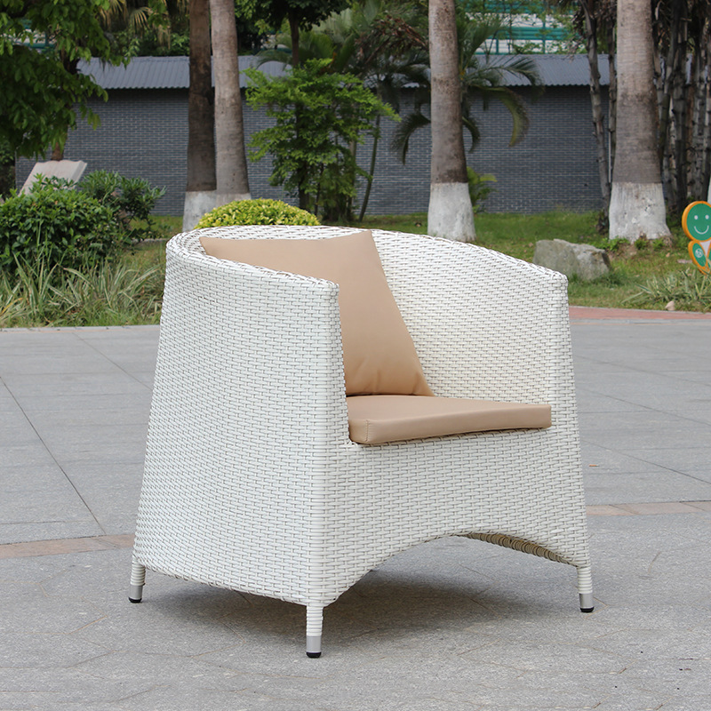 Classcial Rattan Weave Armchair Dining Table Chair Set | Shinlin Outdoor Dining Chairs CZ1003