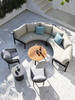 SF029 Rope Weave Outdoor Sofa Set Garden Patio Furniture