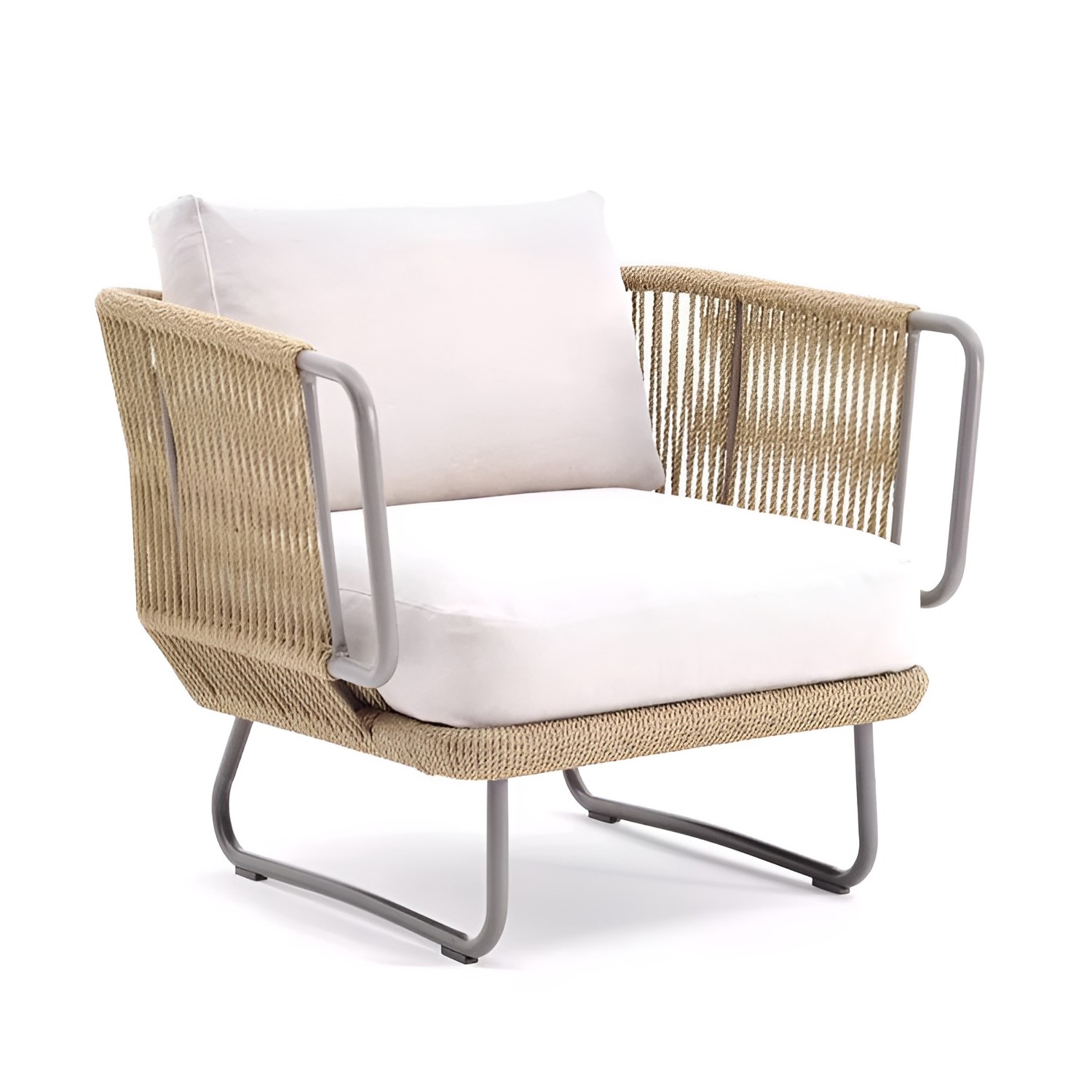 SF005 Nordic Design Creative Rattan Outdoor Patio Sofa Set Garden Section Sofa Set
