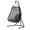 D004 Nordic Design Aluminum Swing Chair Garden Hanging Hammock Chair