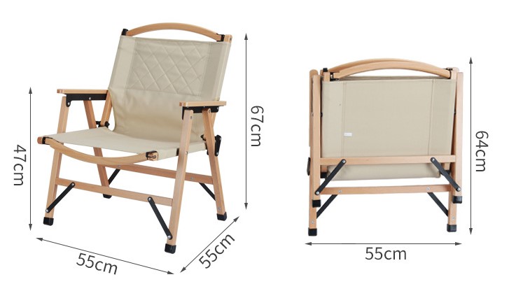 FCY003 Beach Chair Size