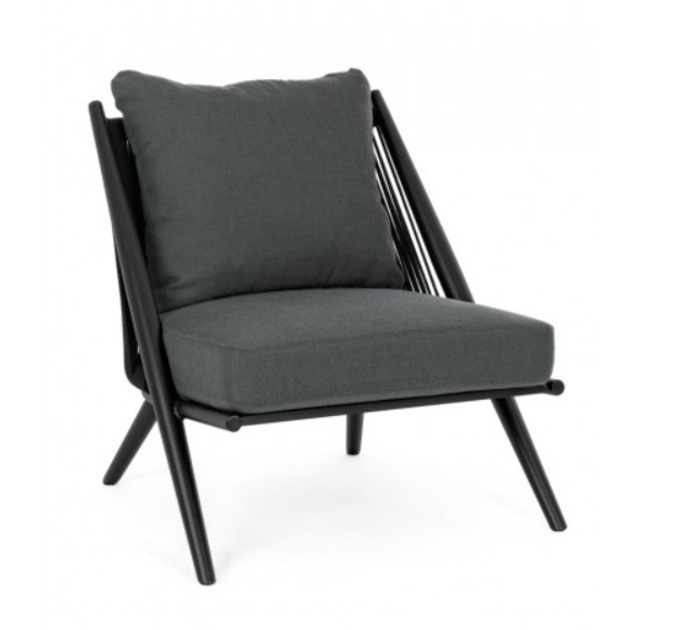 Shinlin Garden Furniture Armchair with Aluminium Frame & Rope | Shinlin Outdoor Sofa Set SF028