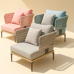 SF026 New Design Outdoor & Patio Furniture Sofa Set | Shinlin Garden Sofa Set