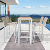 Factory Direct Supply Outdoor Garden Bar Stools Bar Chairs Bar Table Patio Barstools BR016