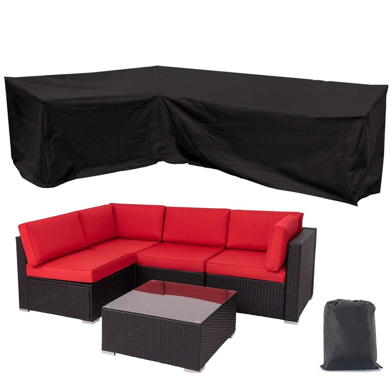 L Shape Waterproof Loveseat Furniture Covers Garden Furniture Covers Shinlin