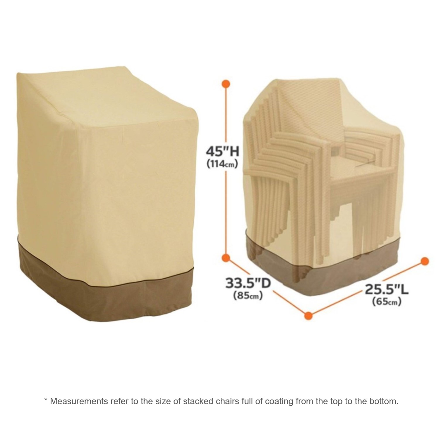FC010 Stacked Chair Covers