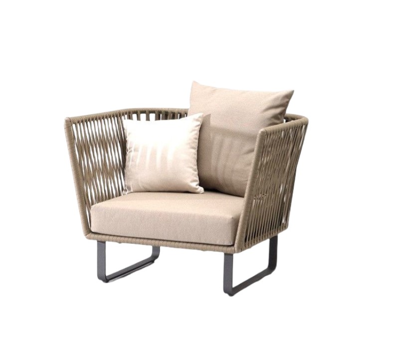 Olifen Rope Weaving Garden Sofa Set Outdoor Sofa | Shinlin Patio Furniture SF002