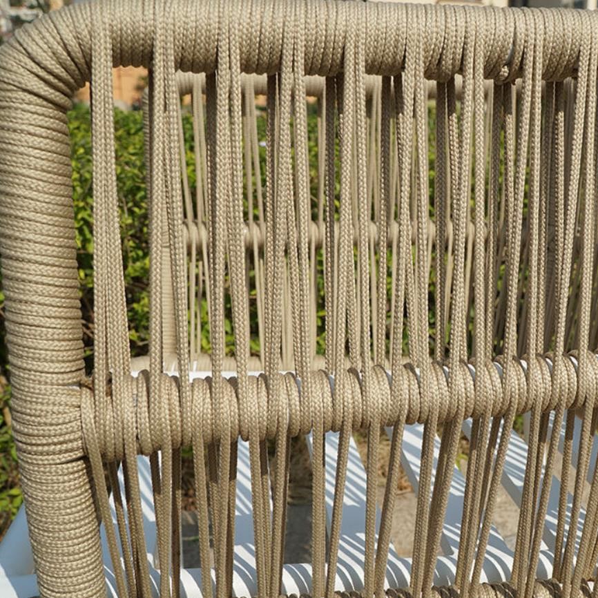 Outdoor Rope Weave Dining Table Chair Set - Garden Furniture | Shinlin Patio Dining Set CZ023