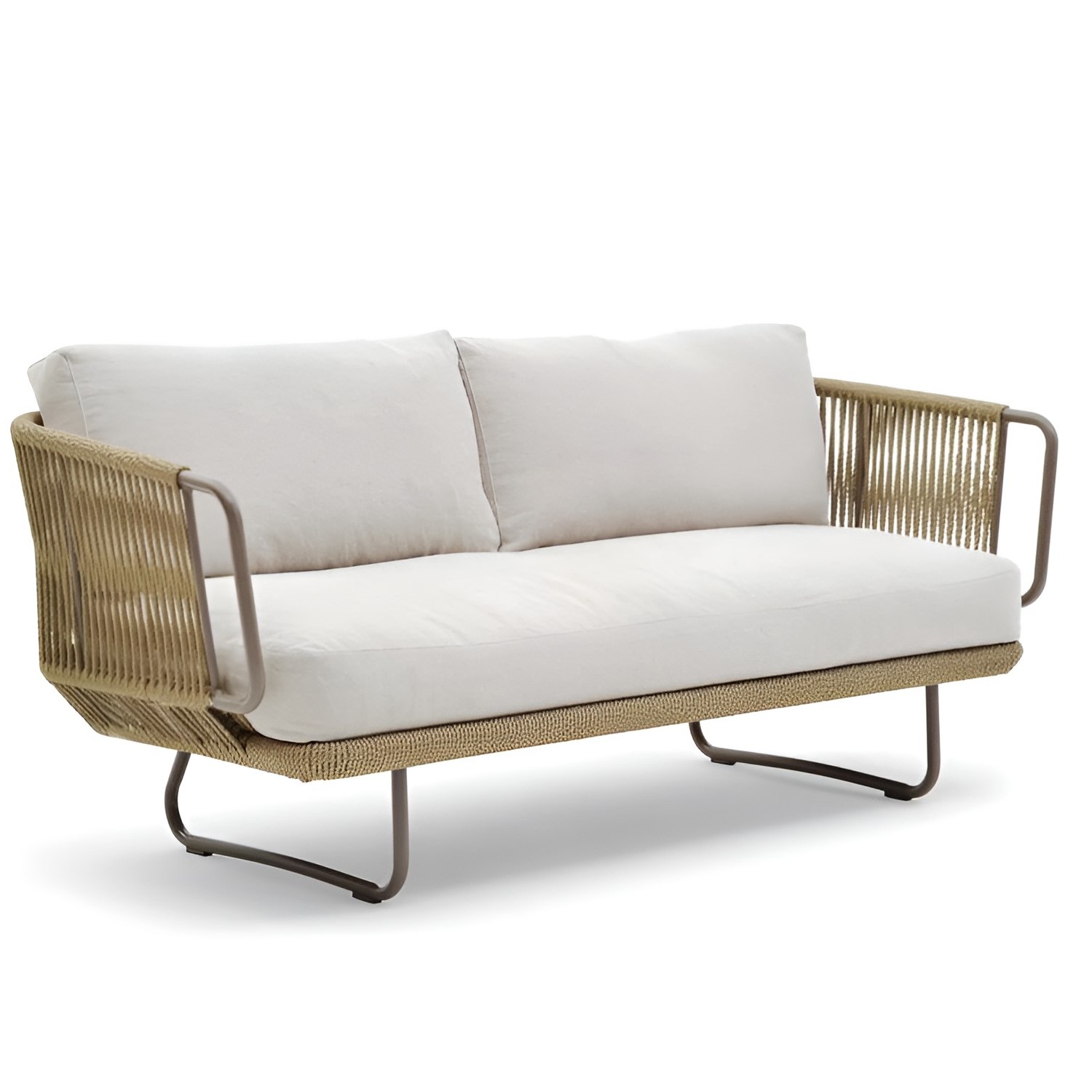 SF005 Nordic Design Creative Rattan Outdoor Patio Sofa Set Garden Section Sofa Set