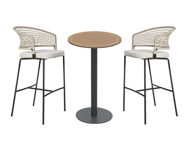BR005 Garden Height Stools Set for 2 