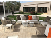 Rope Weaving Outdoor Aluminium Sofa Set - Garden Furniture | Shinlin Patio Furniture Sofa Set SF019